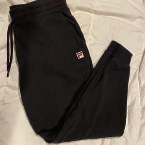 Fila black sweatpants